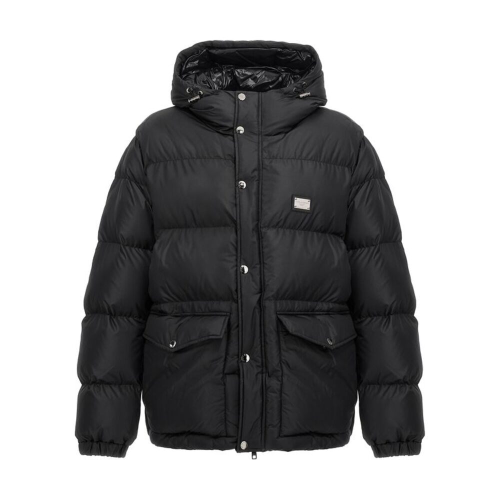 Dolce & Gabbana Black Polyester Men's Jacket